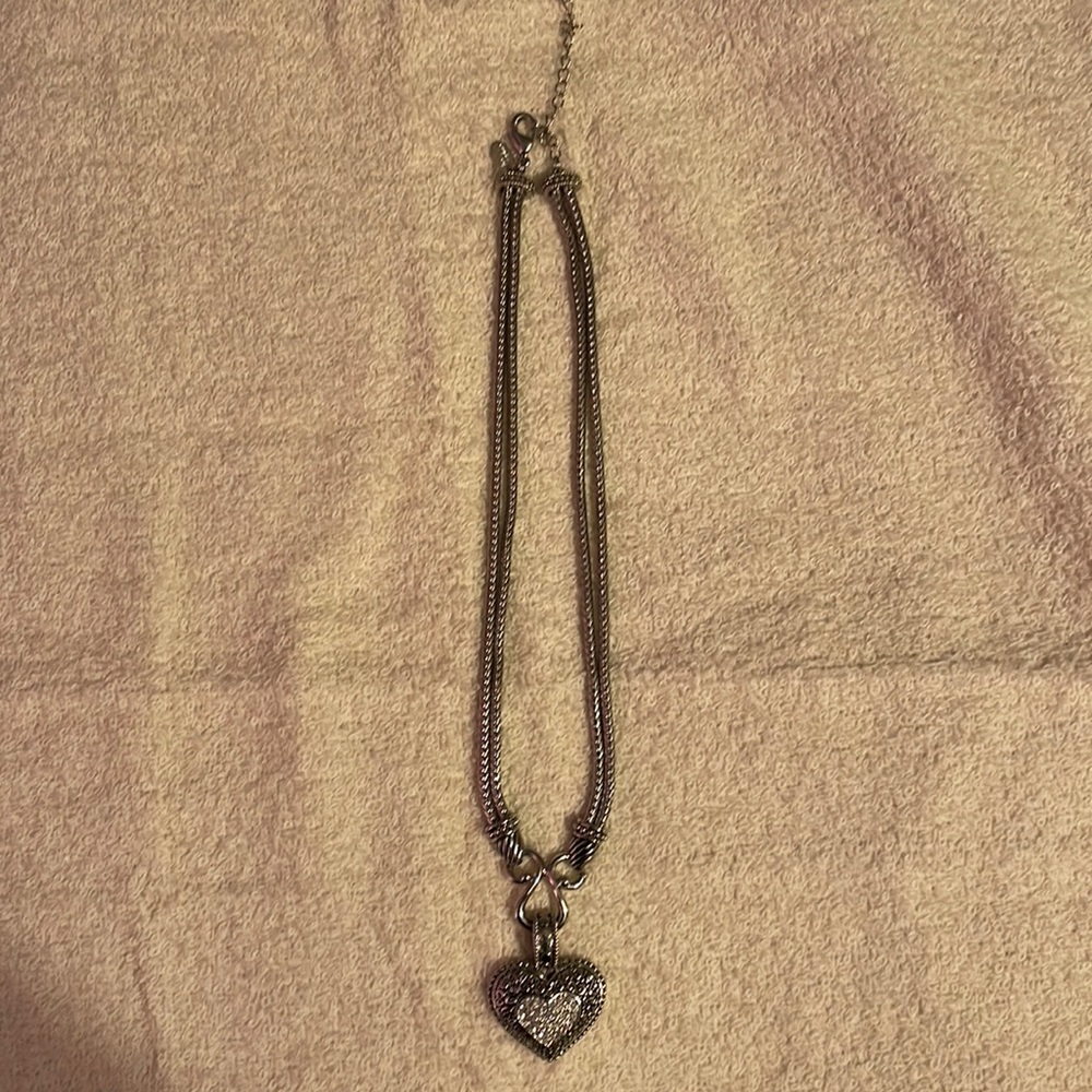 Lia Sophia heart pendant necklace